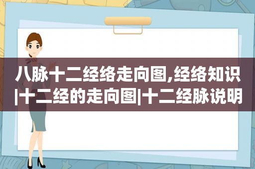 八脉十二经络走向图,经络知识|十二经的走向图|十二经脉说明