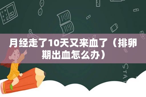 月经走了10天又来血了（排卵期出血怎么办）