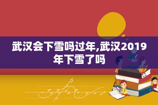 武汉会下雪吗过年,武汉2019年下雪了吗