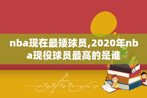 nba现在最矮球员,2020年nba现役球员最高的是谁