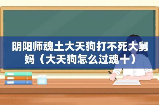 阴阳师魂土大天狗打不死大舅妈（大天狗怎么过魂十）