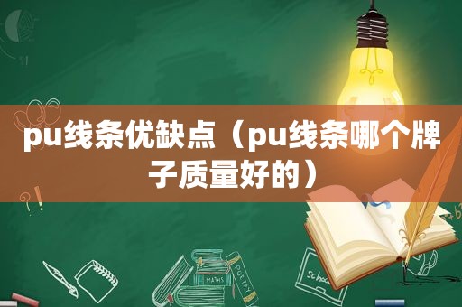 pu线条优缺点（pu线条哪个牌子质量好的）