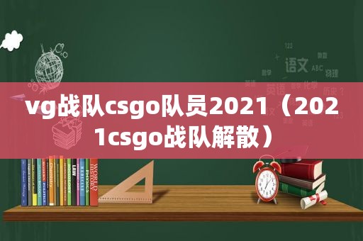 vg战队csgo队员2021（2021csgo战队解散）