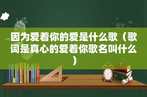 因为爱着你的爱是什么歌（歌词是真心的爱着你歌名叫什么）