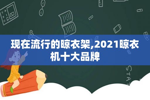 现在流行的晾衣架,2021晾衣机十大品牌