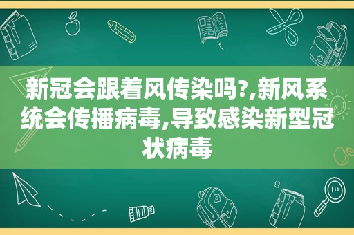 新冠会跟着风传染吗?,新风系统会传播病毒,导致感染新型冠状病毒