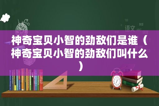 神奇宝贝小智的劲敌们是谁（神奇宝贝小智的劲敌们叫什么）