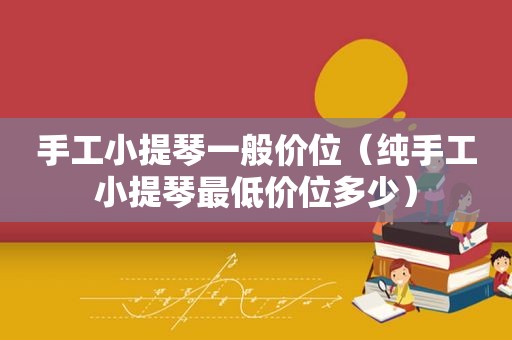 手工小提琴一般价位（纯手工小提琴最低价位多少）