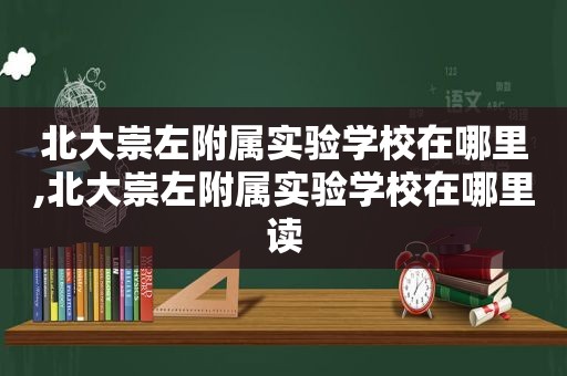 北大崇左附属实验学校在哪里,北大崇左附属实验学校在哪里读