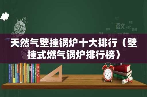 天然气壁挂锅炉十大排行（壁挂式燃气锅炉排行榜）