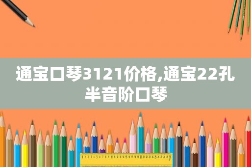 通宝口琴3121价格,通宝22孔半音阶口琴