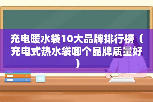 充电暖水袋10大品牌排行榜（充电式热水袋哪个品牌质量好）