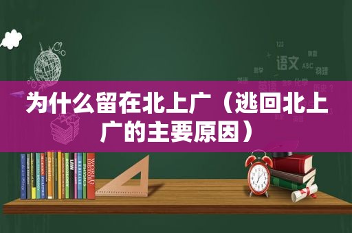 为什么留在北上广（逃回北上广的主要原因）  第1张