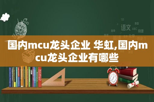 国内mcu龙头企业 华虹,国内mcu龙头企业有哪些