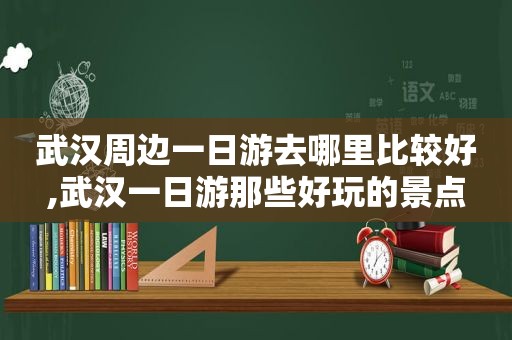 武汉周边一日游去哪里比较好,武汉一日游那些好玩的景点