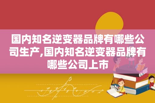 国内知名逆变器品牌有哪些公司生产,国内知名逆变器品牌有哪些公司上市