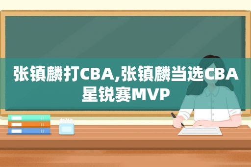 张镇麟打CBA,张镇麟当选CBA星锐赛MVP