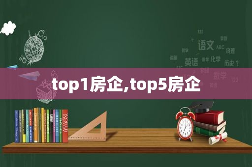 top1房企,top5房企