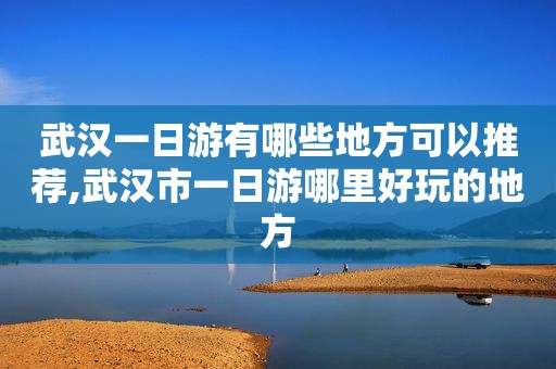 武汉一日游有哪些地方可以推荐,武汉市一日游哪里好玩的地方