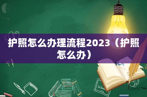 护照怎么办理流程2023（护照怎么办）