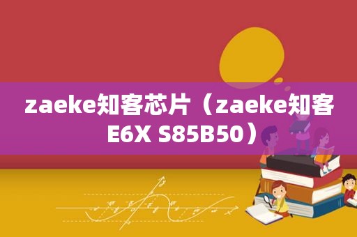 zaeke知客芯片（zaeke知客 E6X S85B50）