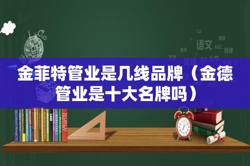 金菲特管业是几线品牌（金德管业是十大名牌吗）