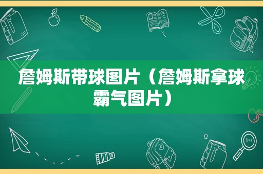 詹姆斯带球图片（詹姆斯拿球霸气图片）  第1张