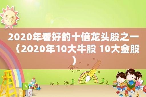 2020年看好的十倍龙头股之一（2020年10大牛股 10大金股）