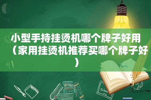 小型手持挂烫机哪个牌子好用（家用挂烫机推荐买哪个牌子好）