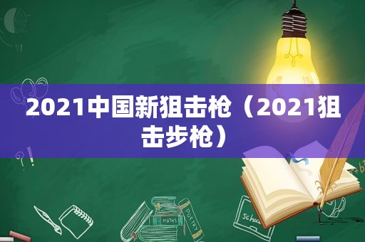 2021中国新狙击枪（2021狙击步枪）