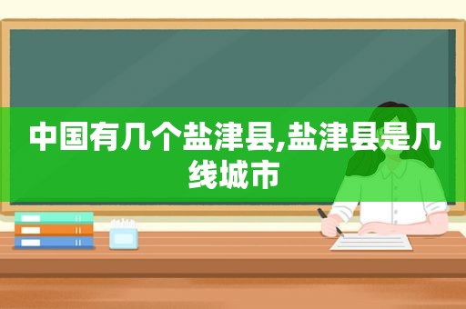 中国有几个盐津县,盐津县是几线城市