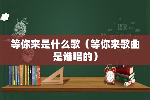 等你来是什么歌（等你来歌曲是谁唱的）