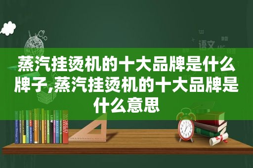 蒸汽挂烫机的十大品牌是什么牌子,蒸汽挂烫机的十大品牌是什么意思