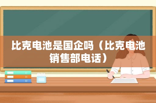 比克电池是国企吗（比克电池销售部电话）