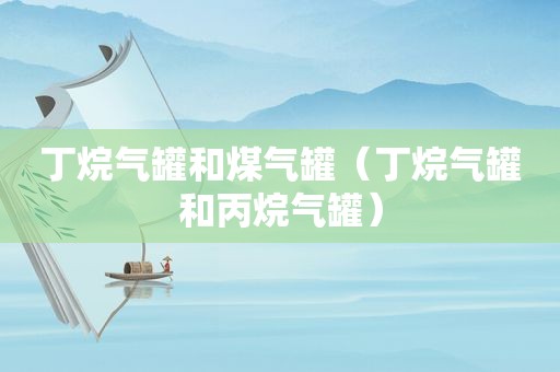 丁烷气罐和煤气罐（丁烷气罐和丙烷气罐）