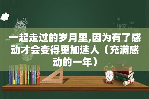 一起走过的岁月里,因为有了感动才会变得更加迷人（充满感动的一年）