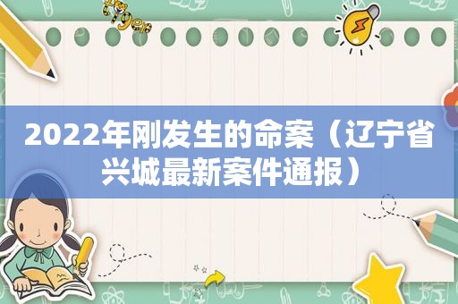 2022年刚发生的命案（辽宁省兴城最新案件通报）