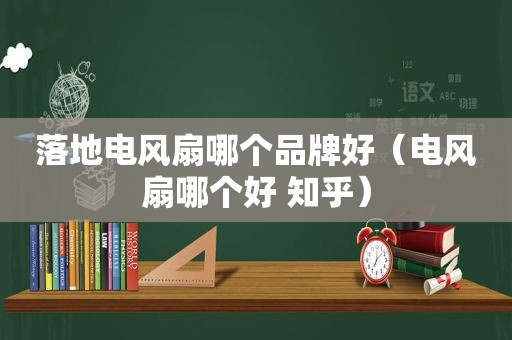 落地电风扇哪个品牌好（电风扇哪个好 知乎）