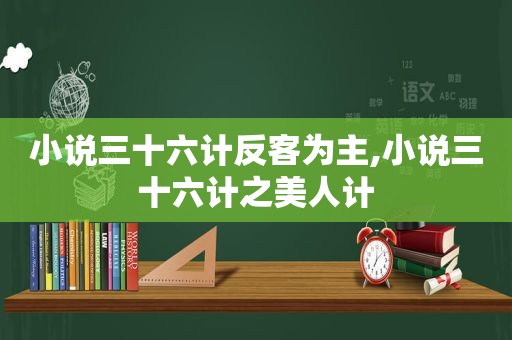 小说三十六计反客为主,小说三十六计之美人计