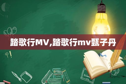 踏歌行MV,踏歌行mv甄子丹