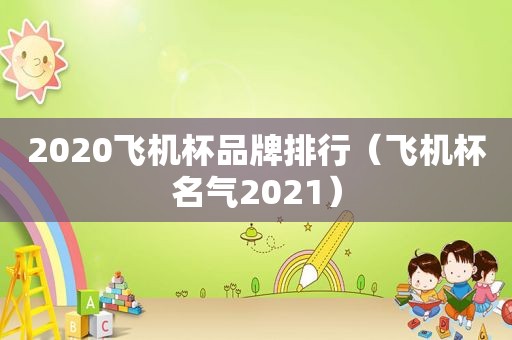 2020飞机杯品牌排行（飞机杯名气2021）