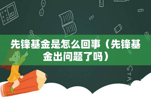 先锋基金是怎么回事（先锋基金出问题了吗）