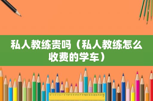 私人教练贵吗（私人教练怎么收费的学车）