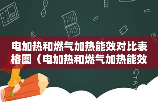 电加热和燃气加热能效对比表格图（电加热和燃气加热能效对比表格图片）