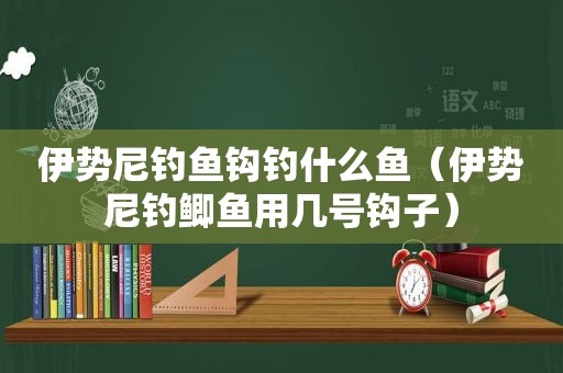 伊势尼钓鱼钩钓什么鱼（伊势尼钓鲫鱼用几号钩子）