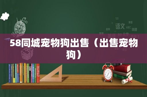 58同城宠物狗出售（出售宠物狗）