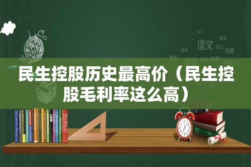 民生控股历史最高价（民生控股毛利率这么高）