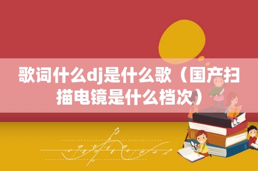 歌词什么dj是什么歌（国产扫描电镜是什么档次）