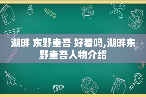 湖畔 东野圭吾 好看吗,湖畔东野圭吾人物介绍