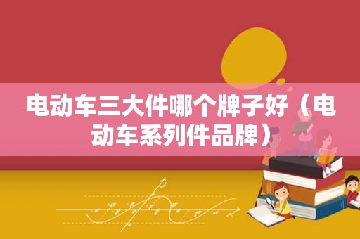 电动车三大件哪个牌子好（电动车系列件品牌）